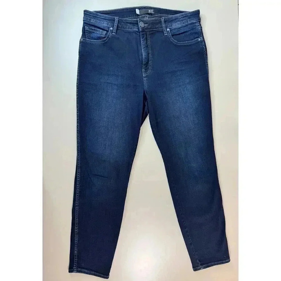 Kut From The Kloth Diana High-Rise Fab Ab Relaxed Skinny Jeans 12 P Initiative - Picture 13 of 15